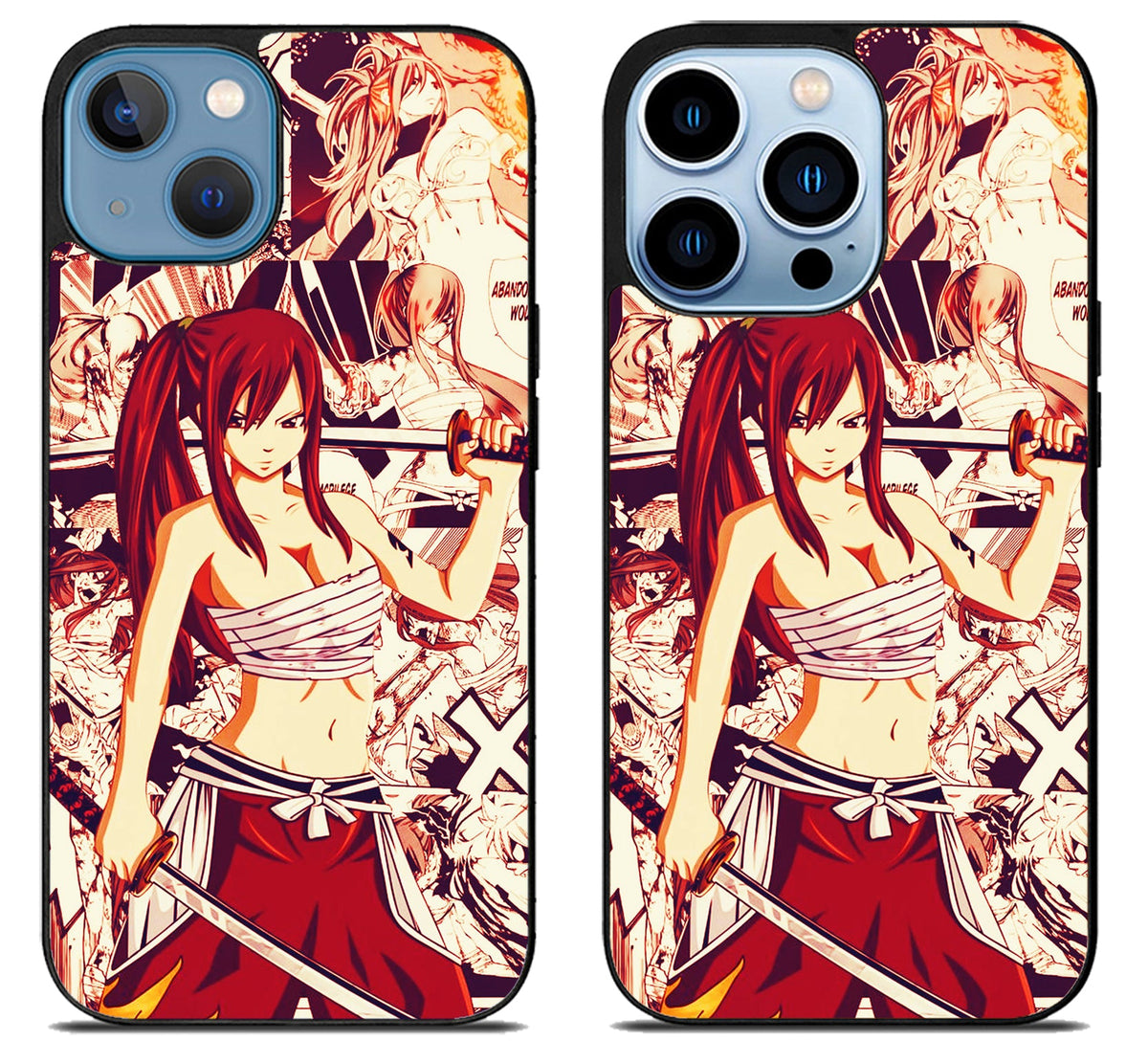 Erza Scarlet Fairy Tail Collage iPhone 13 | 13 Mini | 13 Pro | 13 Pro Max Case