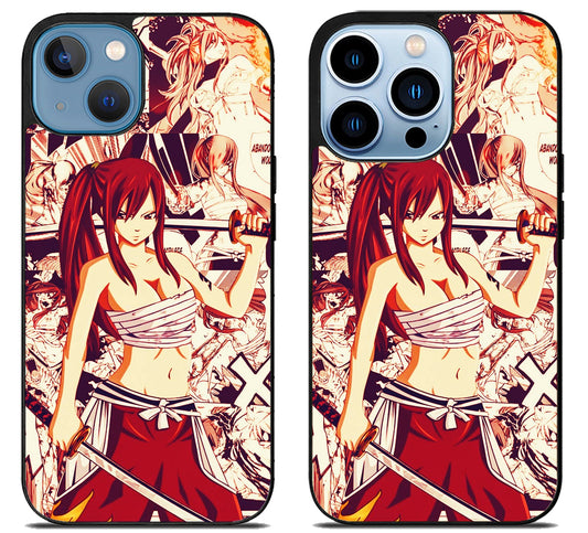 Erza Scarlet Fairy Tail Collage iPhone 13 | 13 Mini | 13 Pro | 13 Pro Max Case