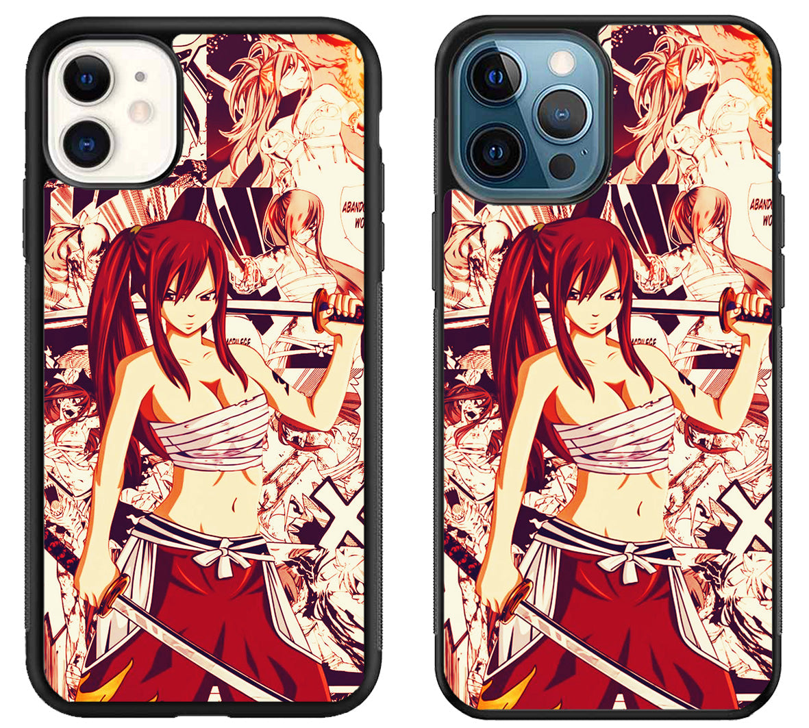 Erza Scarlet Fairy Tail Collage iPhone 11 | 11 Pro | 11 Pro Max Case