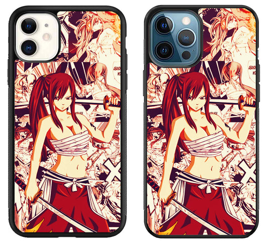 Erza Scarlet Fairy Tail Collage iPhone 11 | 11 Pro | 11 Pro Max Case