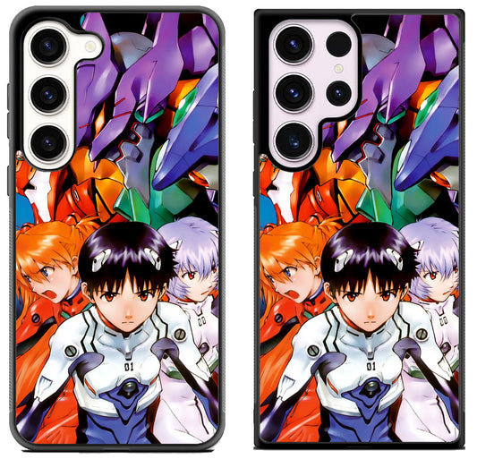 Evangelion Anime Wallpaper Samsung Galaxy S23 | S23+ | S23 Ultra Case