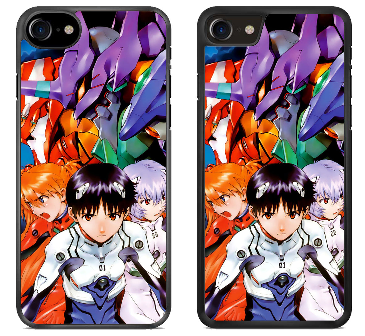 Evangelion Anime Wallpaper iPhone SE 2020 | iPhone SE 2022 Case – Saloreea