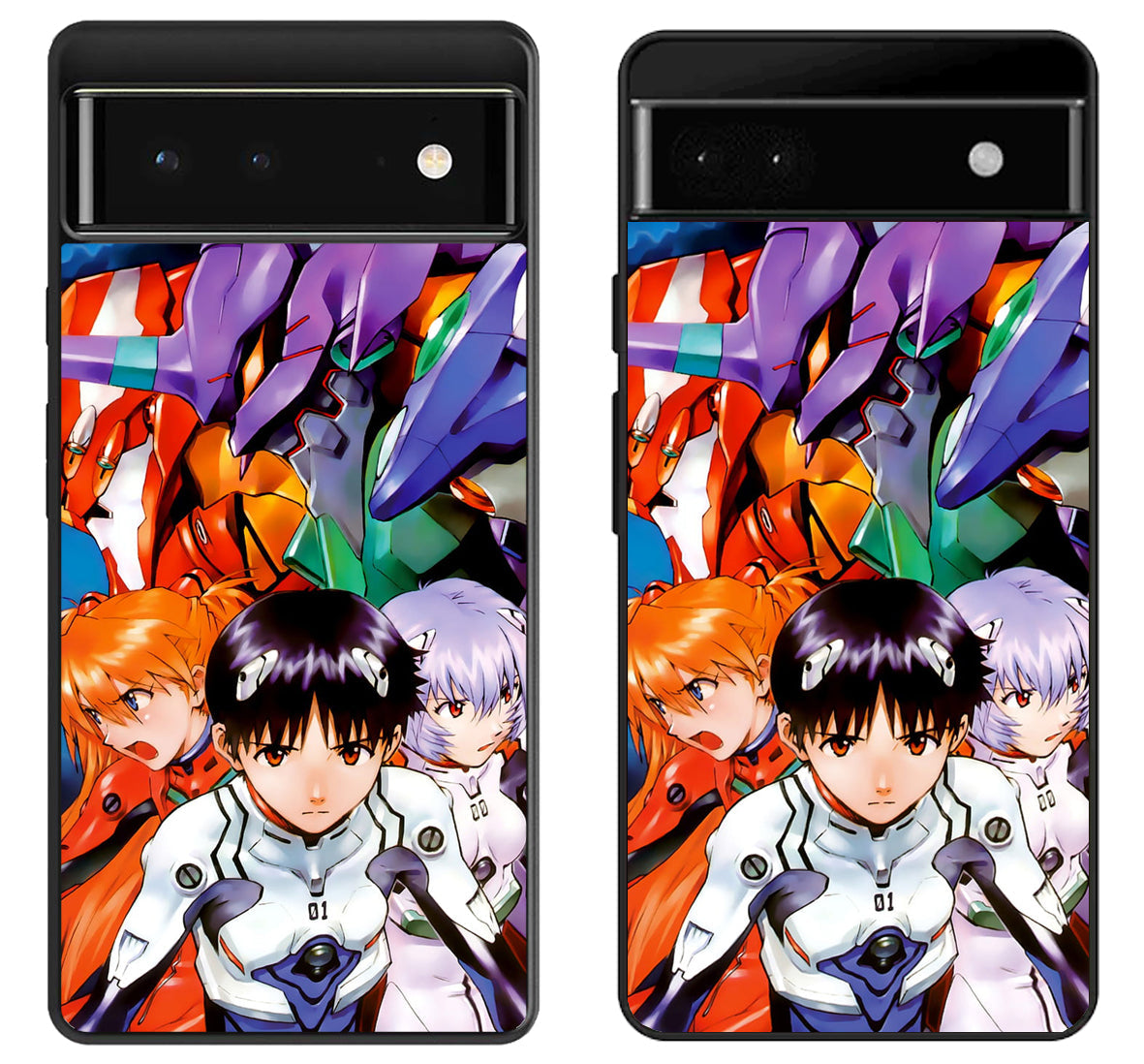 Evangelion Anime Google Pixel 6 | 6A | 6 Pro Case