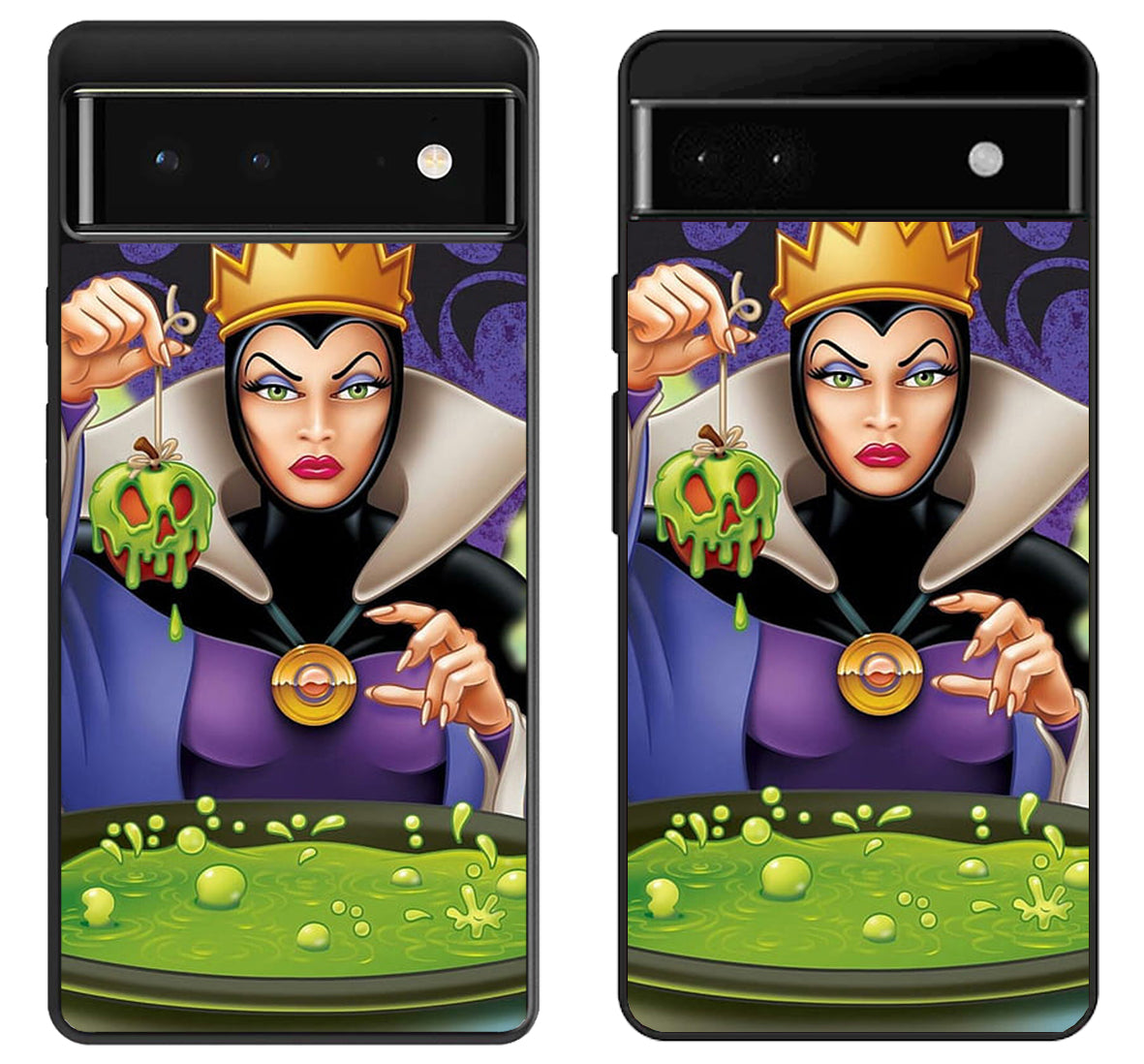 Evil Queen Disney Villains Cover Google Pixel 6 | 6A | 6 Pro Case