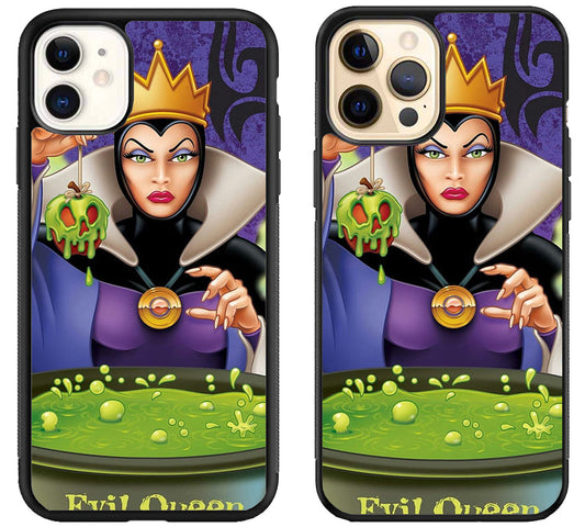 Evil Queen Disney Villains Cover iPhone 12 | 12 Mini | 12 Pro | 12 Pro Max Case