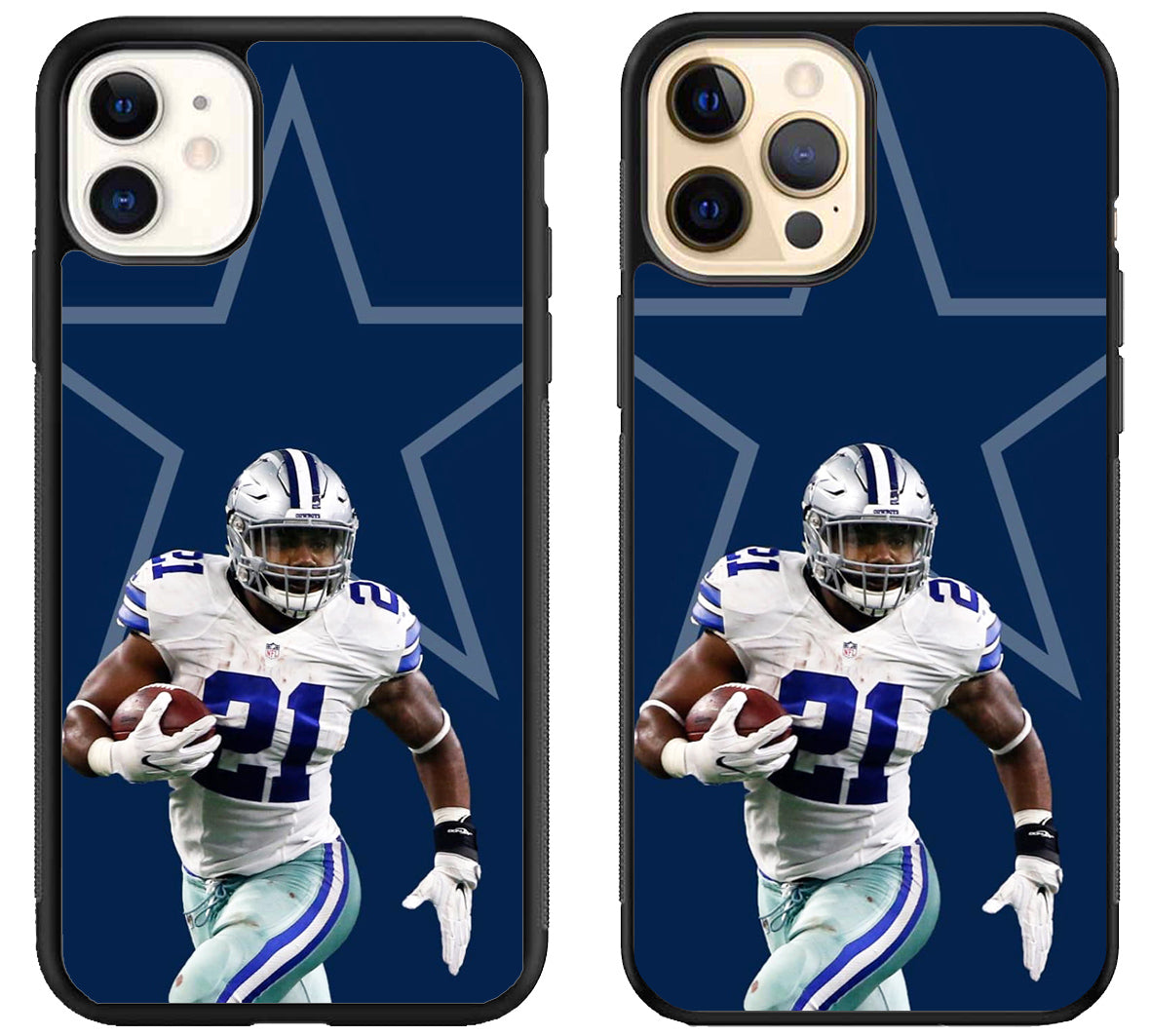 Ezekiel elliott Dallas Cowboys iPhone 12 | 12 Mini | 12 Pro | 12 Pro Max Case