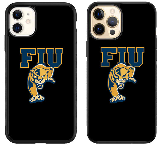 FIU Panthers Logo iPhone 12 | 12 Mini | 12 Pro | 12 Pro Max Case