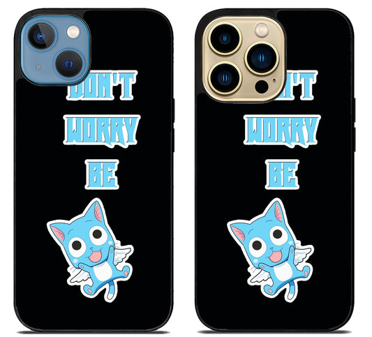 Fairy Tai Cat Dont Worry Be Happy  iPhone 14 | 14 Plus | 14 Pro | 14 Pro Max Case
