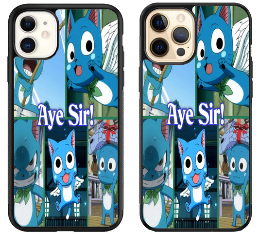 Fairy Tail Cat Collage iPhone 12 | 12 Mini | 12 Pro | 12 Pro Max Case