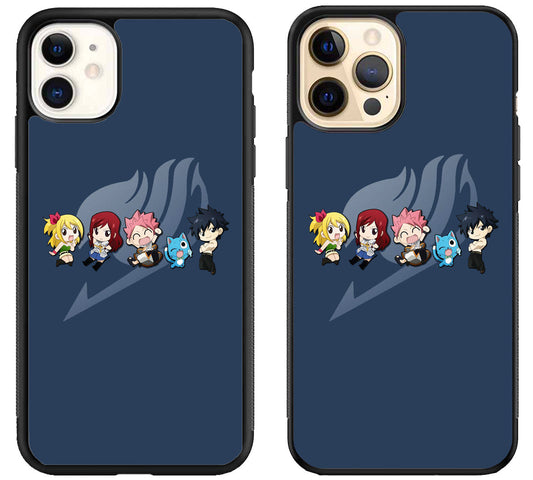 Fairy Tail Chibi iPhone 12 | 12 Mini | 12 Pro | 12 Pro Max Case