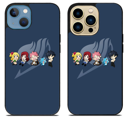 Fairy Tail Chibi iPhone 14 | 14 Plus | 14 Pro | 14 Pro Max Case