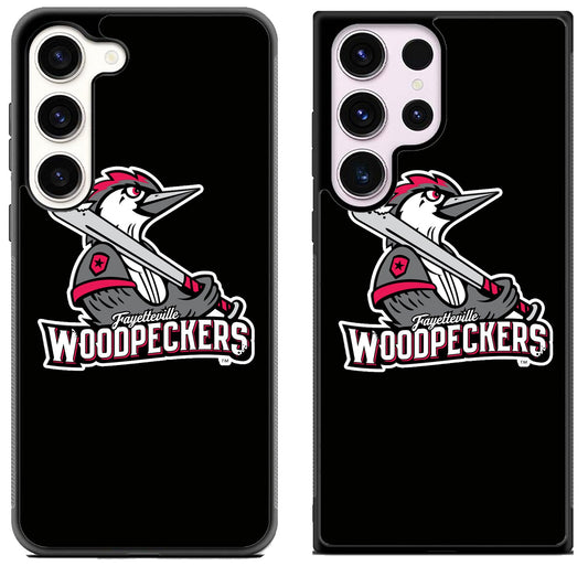 Fayetteville Woodpeckers Logo Samsung Galaxy S23 | S23+ | S23 Ultra Case