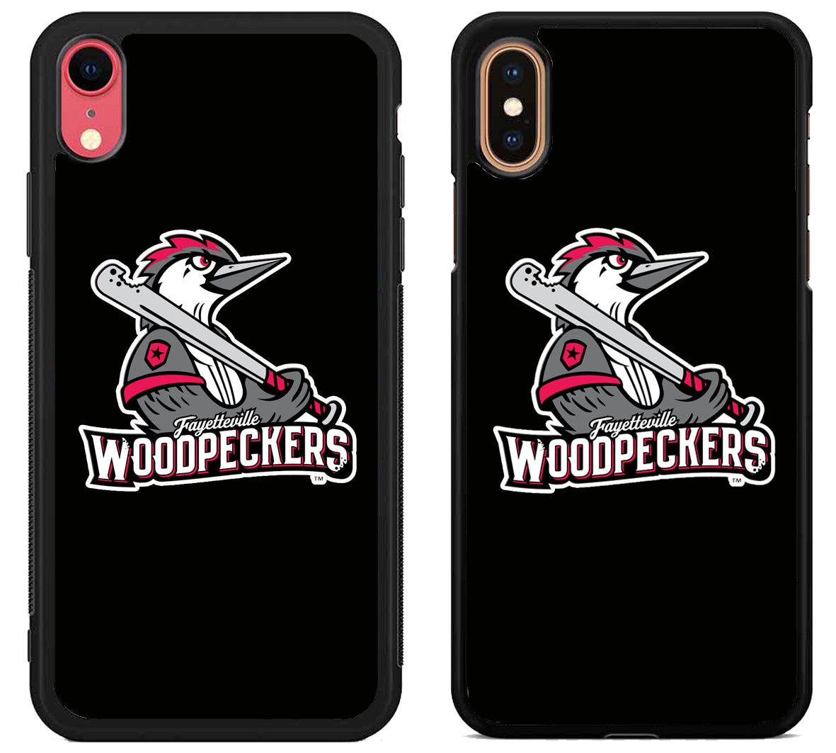 Fayetteville Woodpeckers Logo iPhone X | Xs | Xr | Xs Max Case