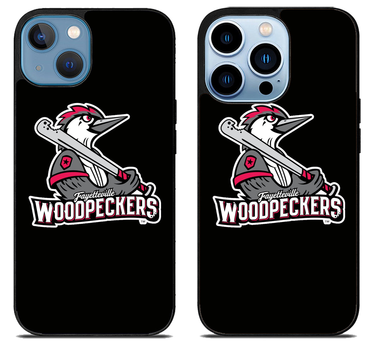 Fayetteville Woodpeckers Logo iPhone 13 | 13 Mini | 13 Pro | 13 Pro Max Case