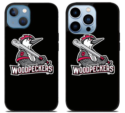 Fayetteville Woodpeckers Logo iPhone 13 | 13 Mini | 13 Pro | 13 Pro Max Case