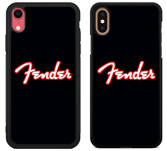 Fender Logo Black iPhone X | Xs | Xr | Xs Max Case