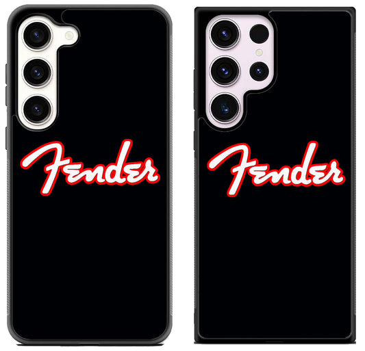 Fender Logo Black Samsung Galaxy S23 | S23+ | S23 Ultra Case