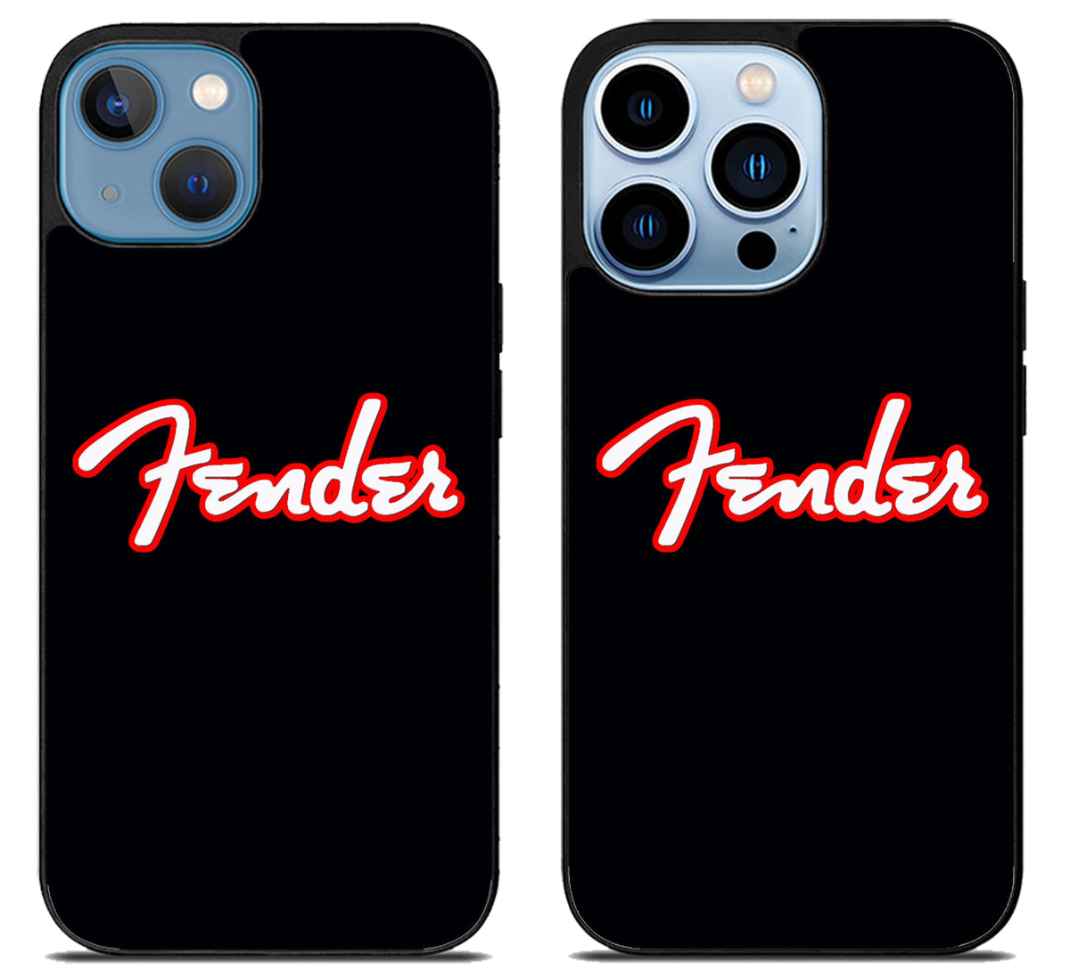 Fender Logo Black iPhone 13 | 13 Mini | 13 Pro | 13 Pro Max Case