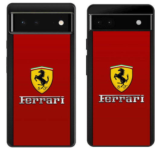 Ferrari Logo Red Google Pixel 6 | 6A | 6 Pro Case