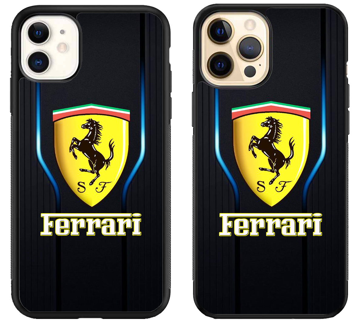 Ferrari Logo Stylish iPhone 12 | 12 Mini | 12 Pro | 12 Pro Max Case