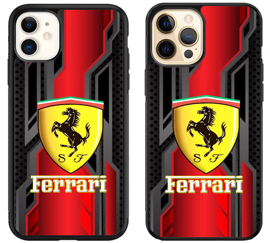 Ferrari Red Metallic iPhone 12 | 12 Mini | 12 Pro | 12 Pro Max Case