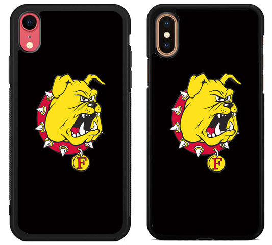 Ferris State Bulldogs Black iPhone X | Xs | Xr | Xs Max Case