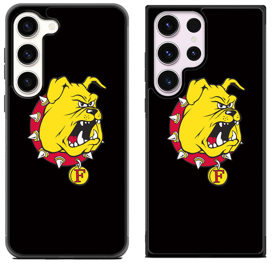 Ferris State Bulldogs Black Samsung Galaxy S23 | S23+ | S23 Ultra Case