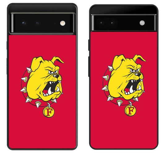 Ferris State Bulldogs Red Google Pixel 6 | 6A | 6 Pro Case