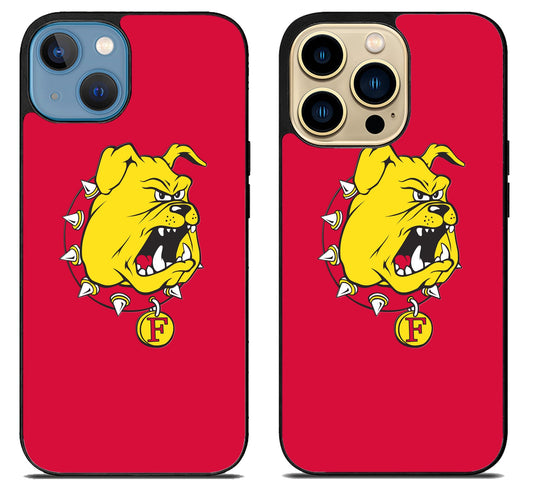 Ferris State Bulldogs Red iPhone 14 | 14 Plus | 14 Pro | 14 Pro Max Case