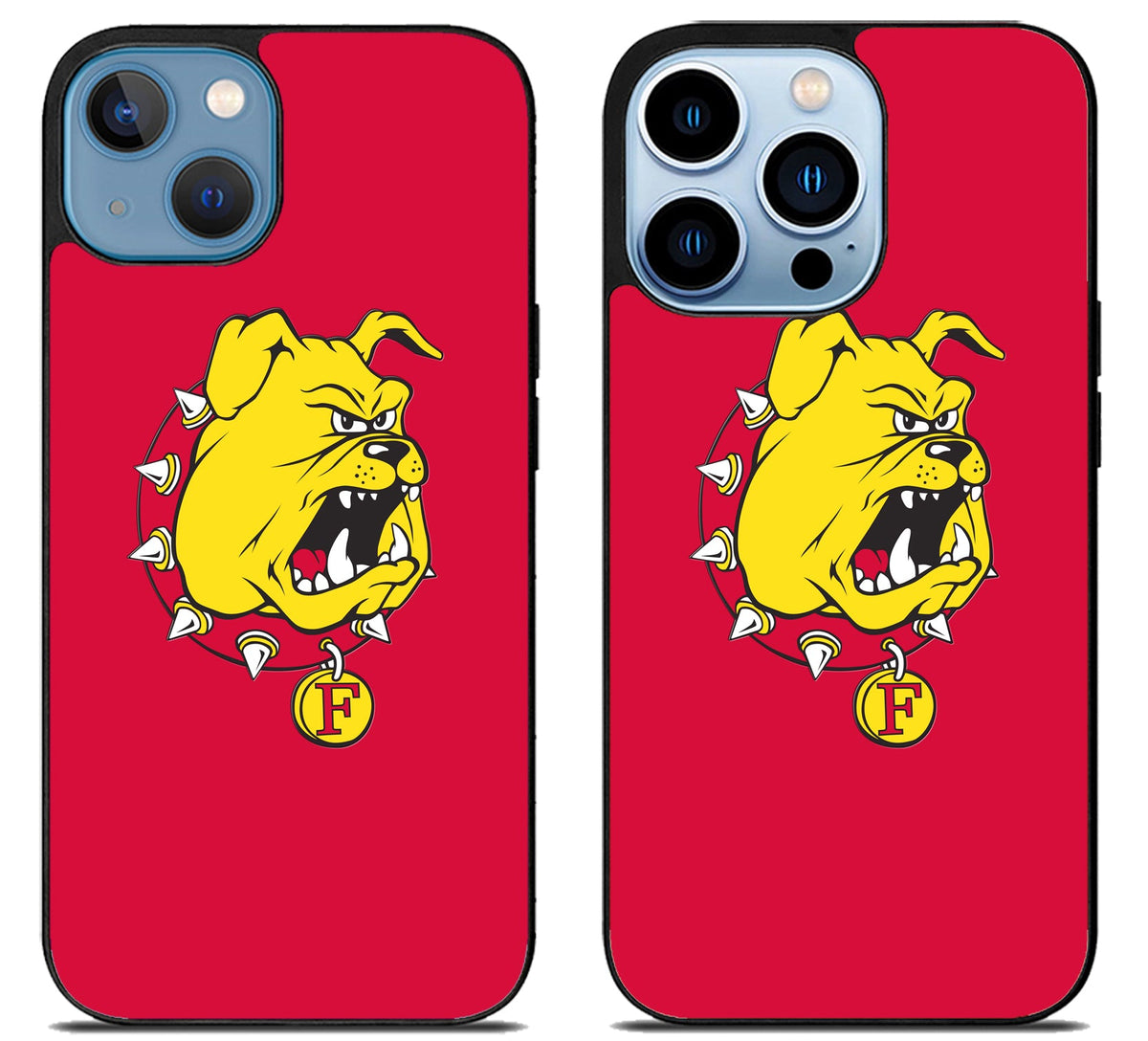 Ferris State Bulldogs Red iPhone 13 | 13 Mini | 13 Pro | 13 Pro Max Case