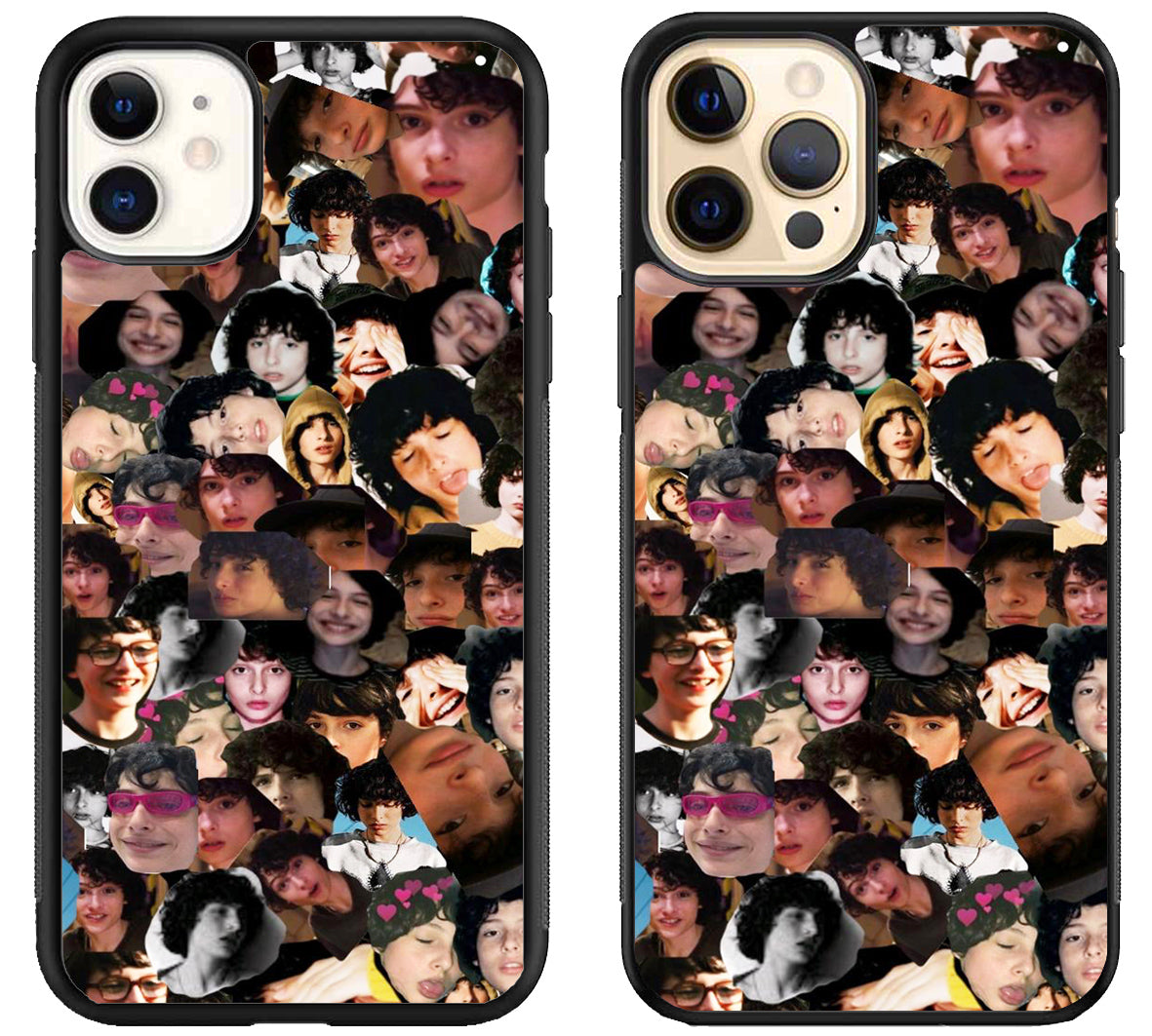 Finn Wolfhard Collage iPhone 12 | 12 Mini | 12 Pro | 12 Pro Max Case