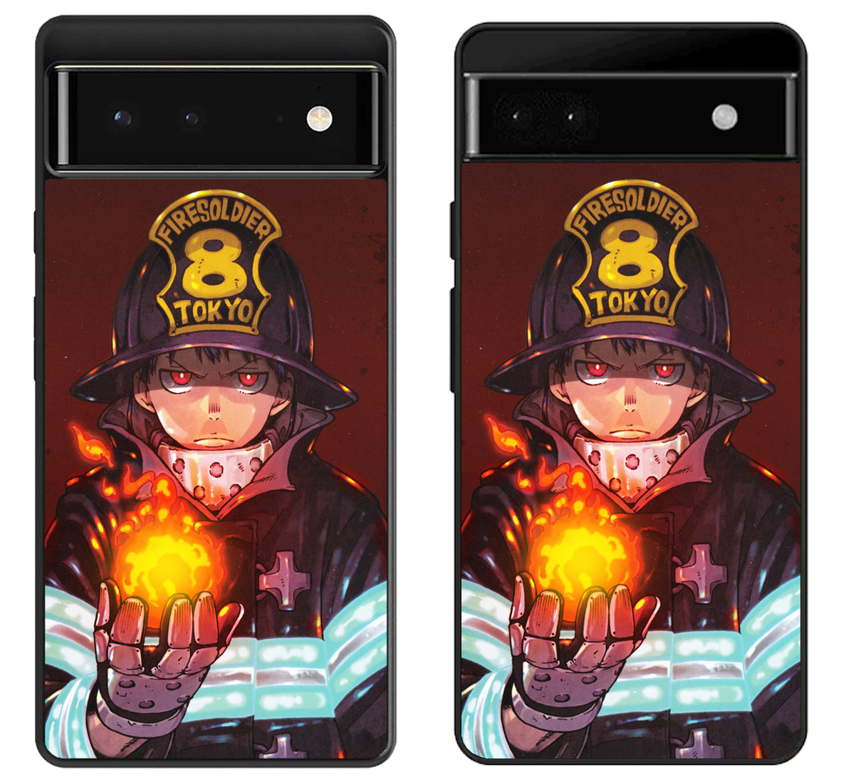 Fire Force Soldier Google Pixel 6 | 6A | 6 Pro Case