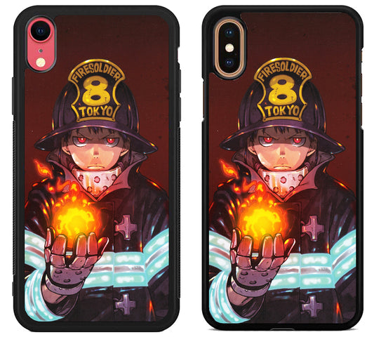 Fire Force Soldier iPhone X | Xs | Xr | Xs Max Case