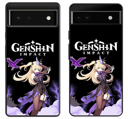 Fischl Genshin Impact Google Pixel 6 | 6A | 6 Pro Case