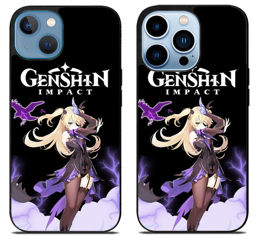 Fischl Genshin Impact iPhone 13 | 13 Mini | 13 Pro | 13 Pro Max Case