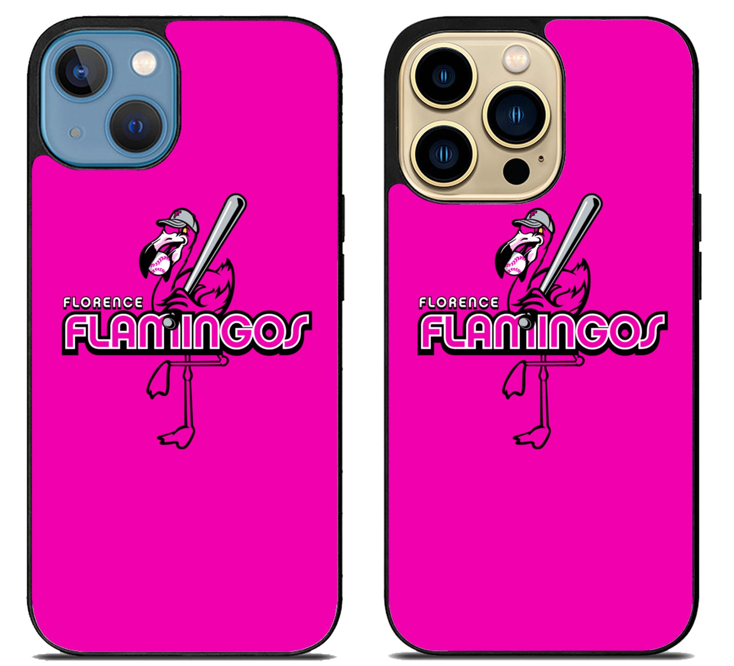 Florence Flamingos iPhone 14 | 14 Plus | 14 Pro | 14 Pro Max Case