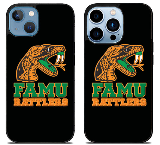 Florida A&M Rattlers Black iPhone 13 | 13 Mini | 13 Pro | 13 Pro Max Case