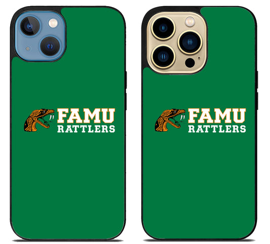 Florida A&M Rattlers Logo iPhone 14 | 14 Plus | 14 Pro | 14 Pro Max Case
