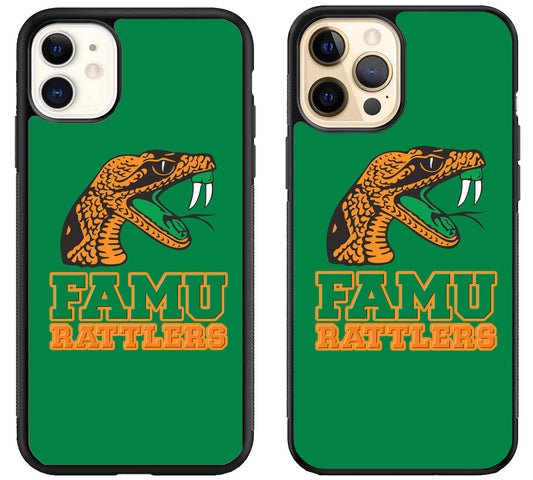 Florida A&M Rattlers Logo iPhone 12 | 12 Mini | 12 Pro | 12 Pro Max Case