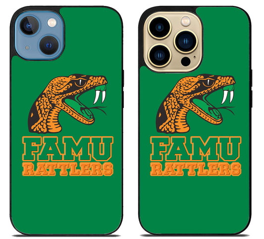 Florida A&M Rattlers Logo iPhone 14 | 14 Plus | 14 Pro | 14 Pro Max Case