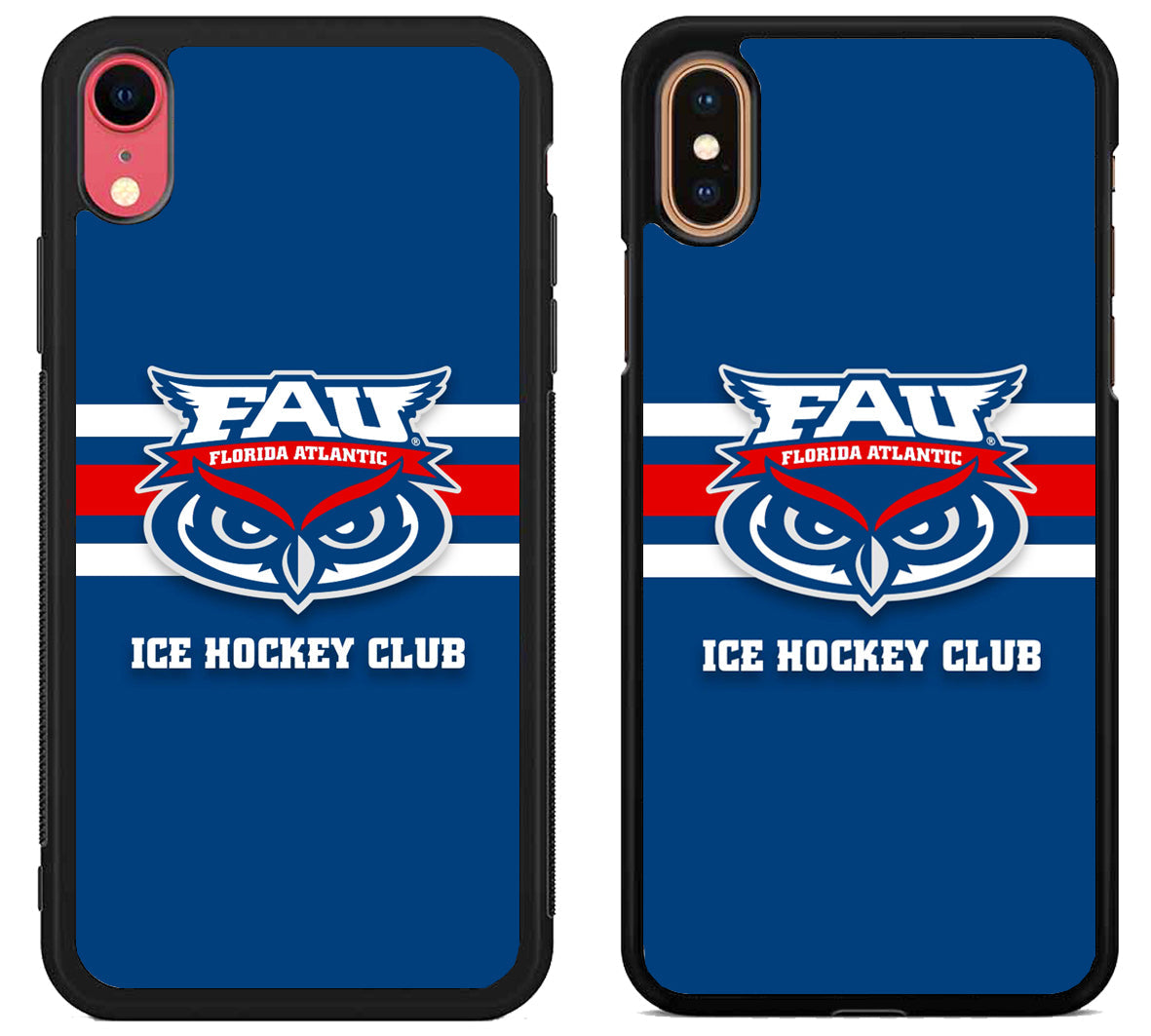 Florida Atlantic Owls Ice Hockey iPhone X | Xs | Xr | Xs Max Case
