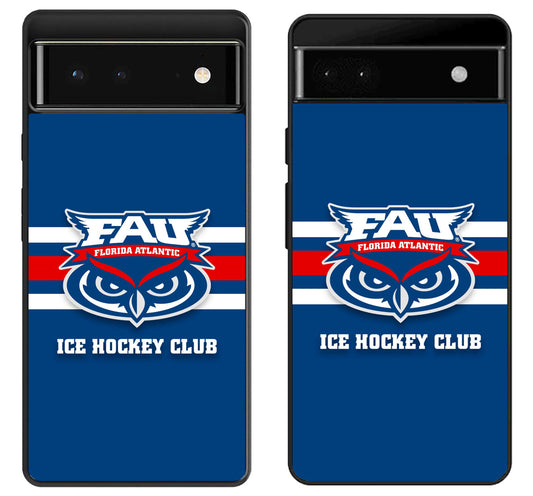 Florida Atlantic Owls Ice Hockey Google Pixel 6 | 6A | 6 Pro Case