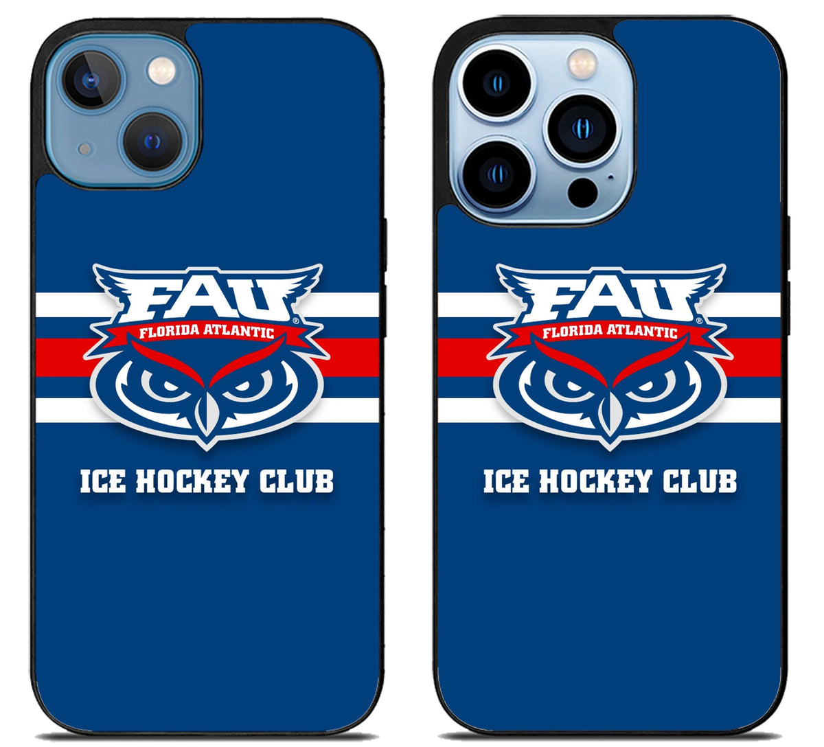 Florida Atlantic Owls Ice Hockey iPhone 13 | 13 Mini | 13 Pro | 13 Pro Max Case