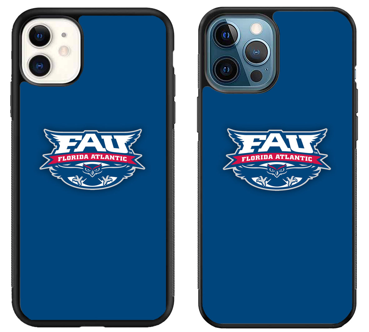 Florida Atlantic Owls Logo Blue iPhone 11 | 11 Pro | 11 Pro Max Case