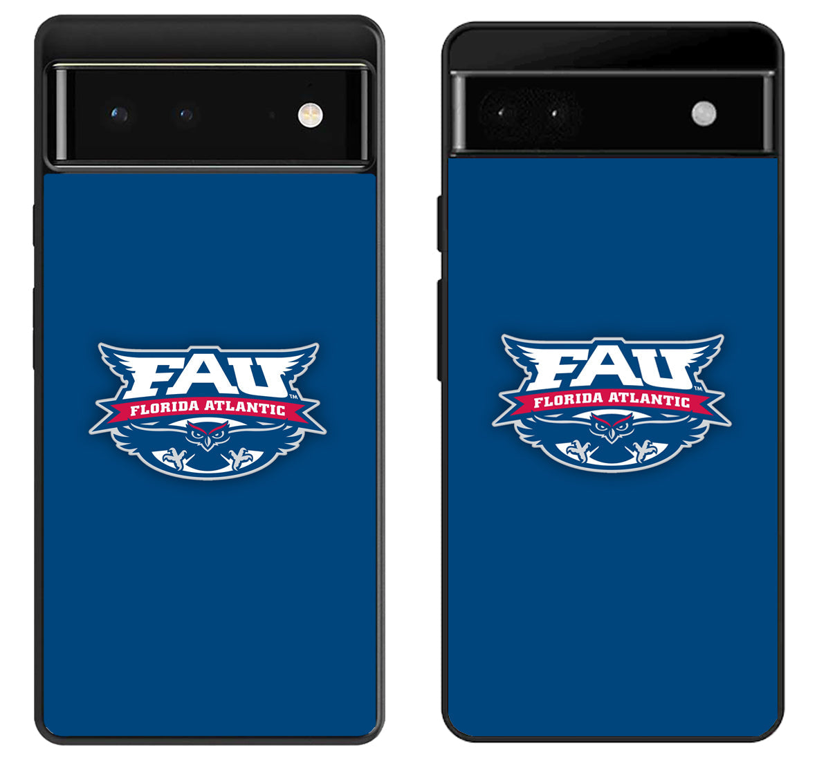 Florida Atlantic Owls Logo Blue Google Pixel 6 | 6A | 6 Pro Case