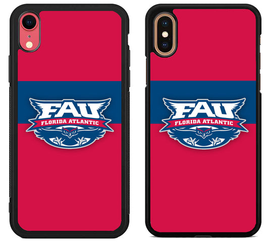 Florida Atlantic Owls Logo iPhone X | Xs | Xr | Xs Max Case