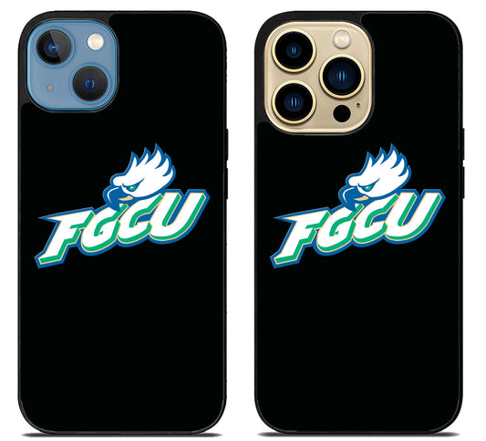 Florida Gulf Coast Eagles Black iPhone 14 | 14 Plus | 14 Pro | 14 Pro Max Case