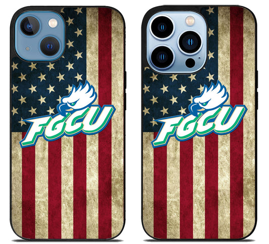 Florida Gulf Coast Eagles Flag iPhone 13 | 13 Mini | 13 Pro | 13 Pro Max Case