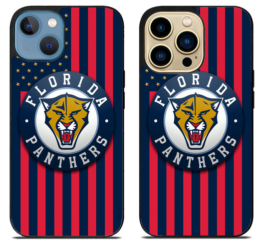 Florida Panthers Flag iPhone 14 | 14 Plus | 14 Pro | 14 Pro Max Case
