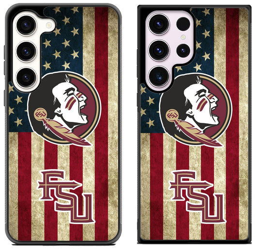 Florida State Seminoles Flag Samsung Galaxy S23 | S23+ | S23 Ultra Case